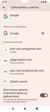 Pulsa el indicador junto a Pulsa el indicador junto a