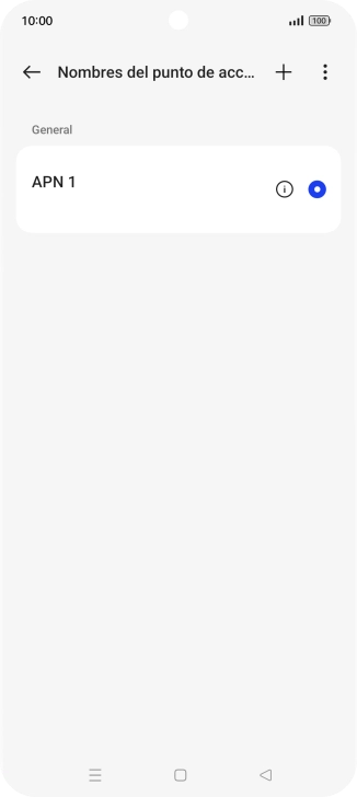 Pulsa el icono de nueva conexión de datos. Pulsa el icono de nueva conexión de datos.