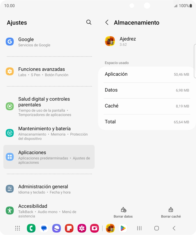 Pulsa Borrar caché. Pulsa Borrar caché.