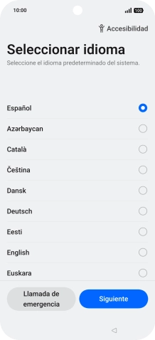 Pulsa el idioma deseado. Pulsa el idioma deseado.