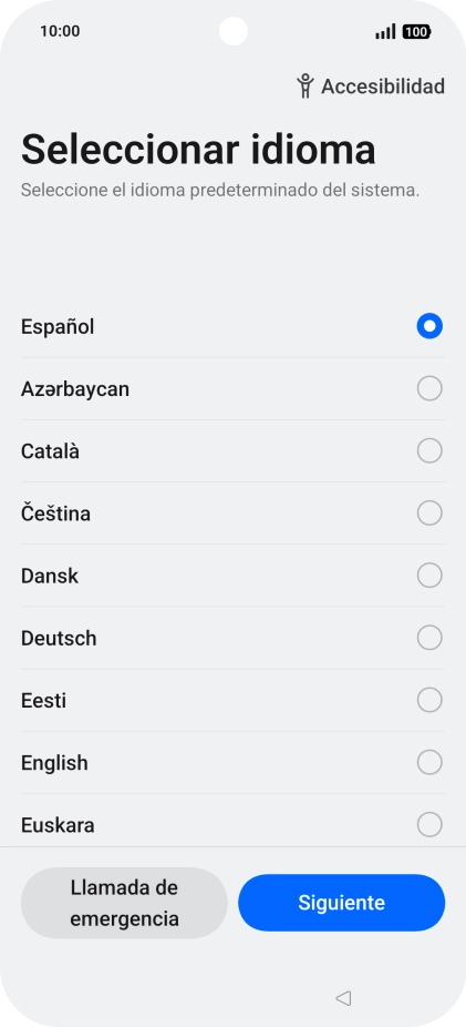 Pulsa el idioma deseado. Pulsa el idioma deseado.