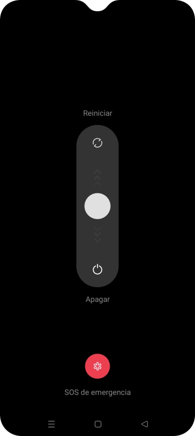 Pulsa el círculo y arrástralo hacia abajo. Pulsa el círculo y arrástralo hacia abajo.