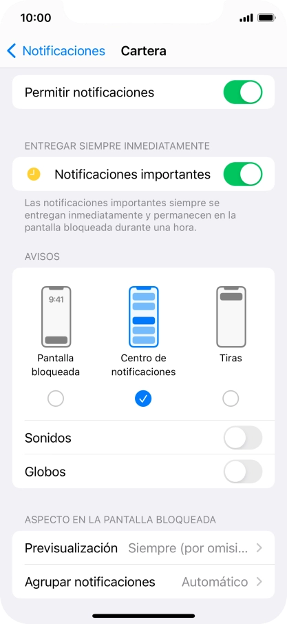 Pulsa el indicador junto a Pulsa el indicador junto a