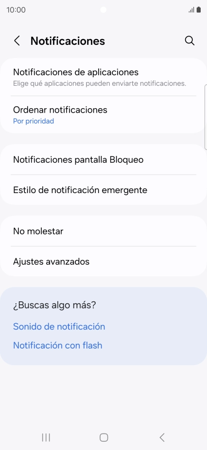 Pulsa Notificaciones de aplicaciones. Pulsa Notificaciones de aplicaciones.