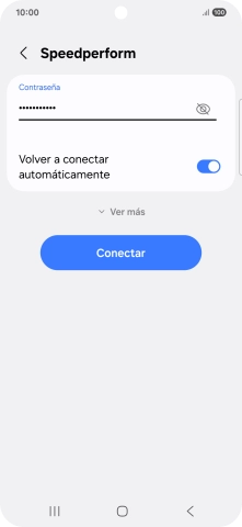 Introduce la contraseña de la red wifi y pulsa Conectar. Introduce la contraseña de la red wifi y pulsa Conectar.