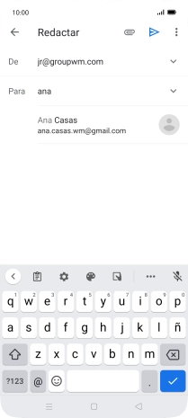 Pulsa el contacto deseado. Pulsa el contacto deseado.