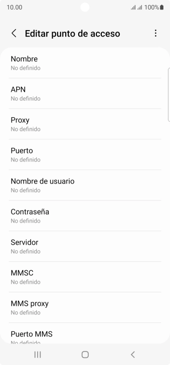 Pulsa Nombre. Pulsa Nombre.