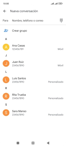 Pulsa en el campo junto a Pulsa en el campo junto a