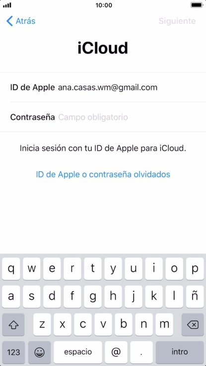 Pulsa en el campo junto a Pulsa en el campo junto a