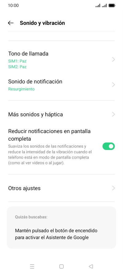 Pulsa Tono de llamada. Pulsa Tono de llamada.