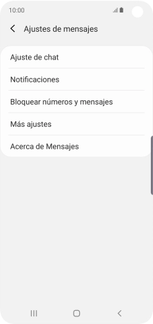 Pulsa Más ajustes. Pulsa Más ajustes.