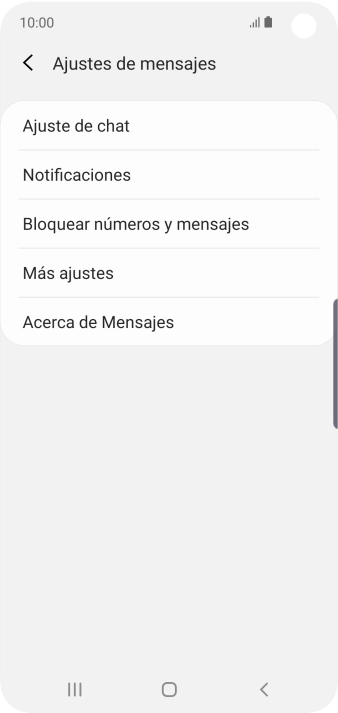 Pulsa Más ajustes. Pulsa Más ajustes.