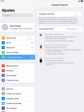 Pulsa el indicador junto a Pulsa el indicador junto a