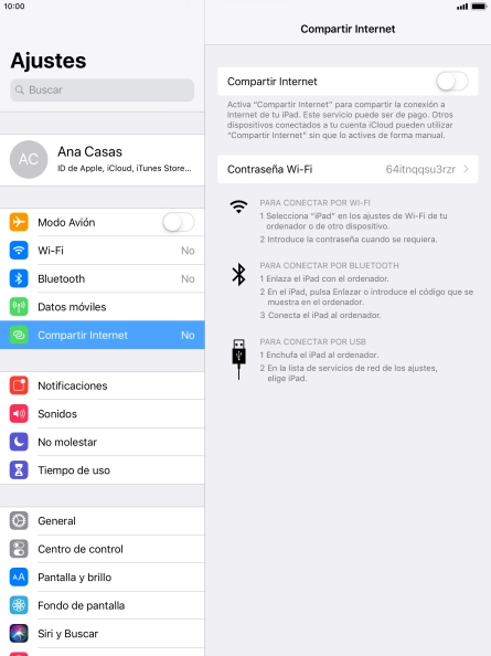 Pulsa el indicador junto a Pulsa el indicador junto a
