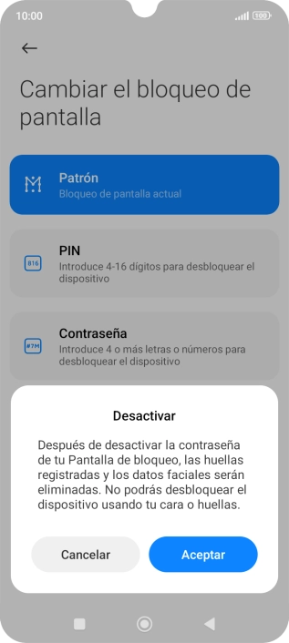 Pulsa Aceptar. Pulsa Aceptar.