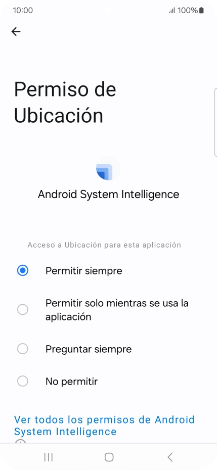 Pulsa el ajuste deseado. Pulsa el ajuste deseado.