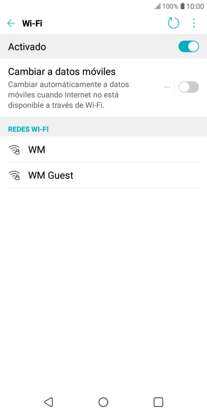 Pulsa el indicador junto a Pulsa el indicador junto a