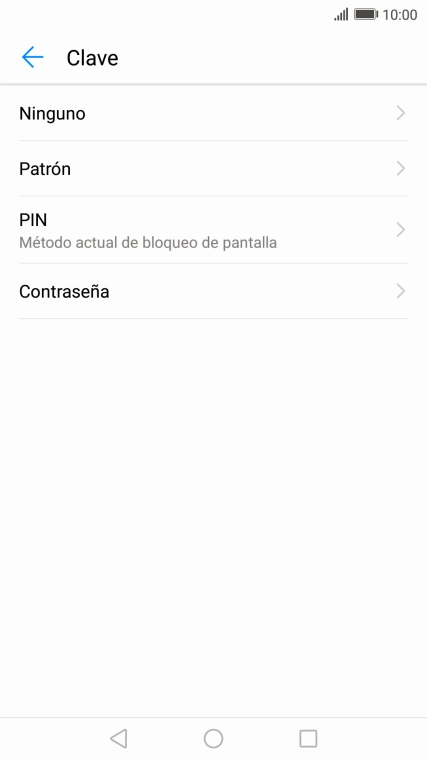 Introduce el código de seguridad actual y pulsa Ninguno. Introduce el código de seguridad actual y pulsa Ninguno.