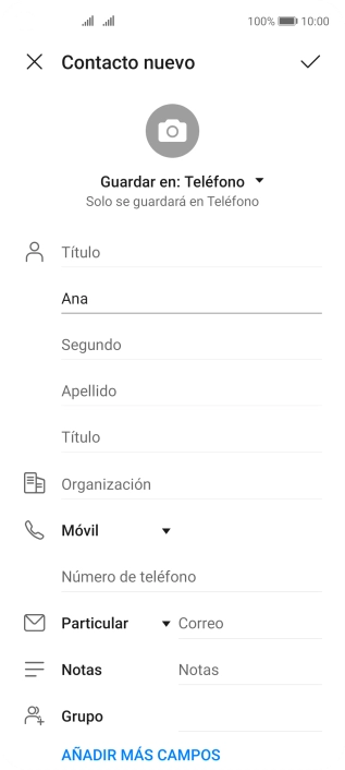 Pulsa Apellido e introduce el apellido. Pulsa Apellido e introduce el apellido.