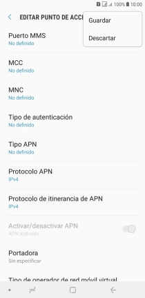 Pulsa Guardar. Pulsa Guardar.