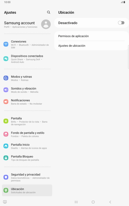Pulsa el indicador para activar o desactivar la función. Pulsa el indicador para activar o desactivar la función.