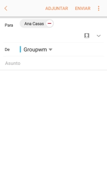 Pulsa Asunto e introduce el asunto deseado. Pulsa Asunto e introduce el asunto deseado.