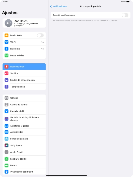 Pulsa el indicador junto a Pulsa el indicador junto a