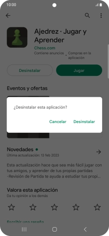 Pulsa Desinstalar. Pulsa Desinstalar.