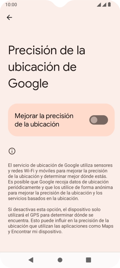 Si pulsas el indicador junto a Si pulsas el indicador junto a