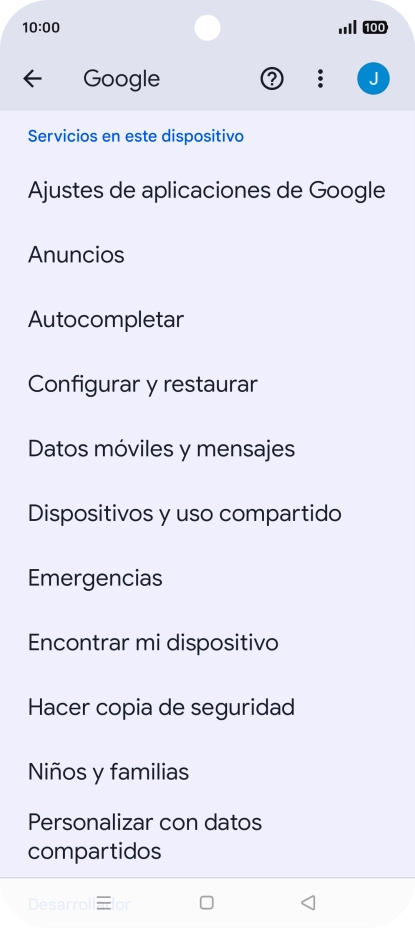 Pulsa Encontrar mi dispositivo. Pulsa Encontrar mi dispositivo.