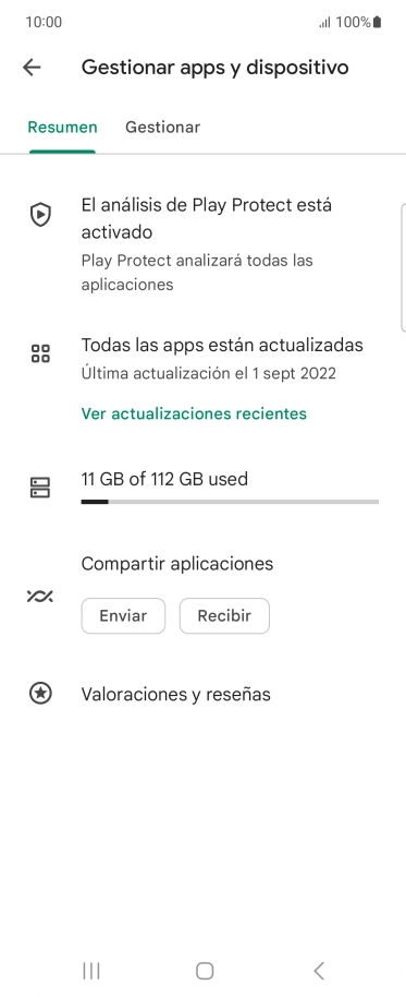 Pulsa Gestionar. Pulsa Gestionar.