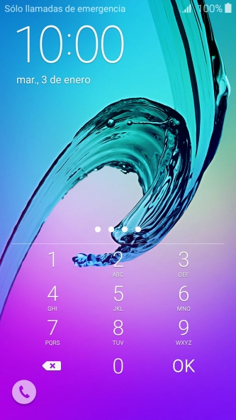 Si lo solicita el teléfono, introduce el código PIN y pulsa OK. Si lo solicita el teléfono, introduce el código PIN y pulsa OK.