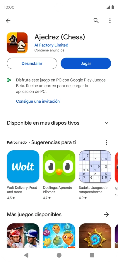 Pulsa la tecla de inicio para terminar y regresar a la pantalla de inicio. Pulsa la tecla de inicio para terminar y regresar a la pantalla de inicio.