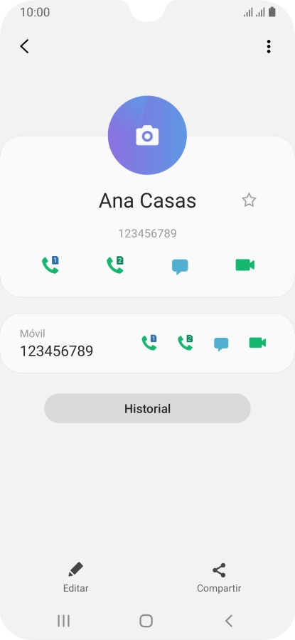 Pulsa la tecla de inicio para terminar y regresar a la pantalla de inicio. Pulsa la tecla de inicio para terminar y regresar a la pantalla de inicio.