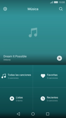 Pulsa Todas las canciones. Pulsa Todas las canciones.