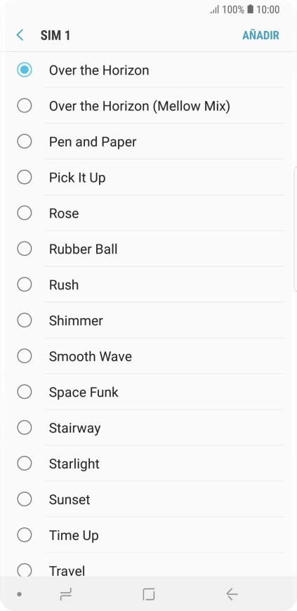 Pulsa AÑADIR. Pulsa AÑADIR.