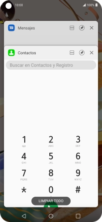 Para cerrar una sola aplicación en ejecución, desliza el dedo hacia la derecha sobre la aplicación deseada. Para cerrar una sola aplicación en ejecución, desliza el dedo hacia la derecha sobre la aplicación deseada.