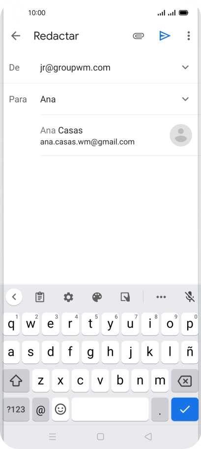 Pulsa el contacto deseado. Pulsa el contacto deseado.