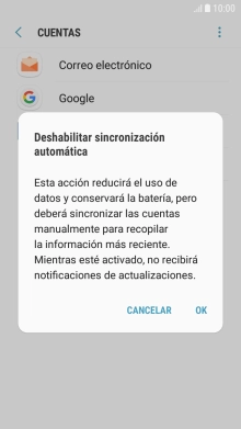 Pulsa OK para desactivar la función. Pulsa OK para desactivar la función.