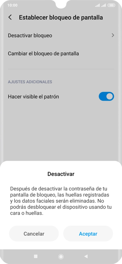 Pulsa Aceptar. Pulsa Aceptar.