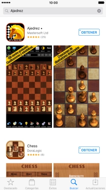 Pulsa la app deseada. Pulsa la app deseada.