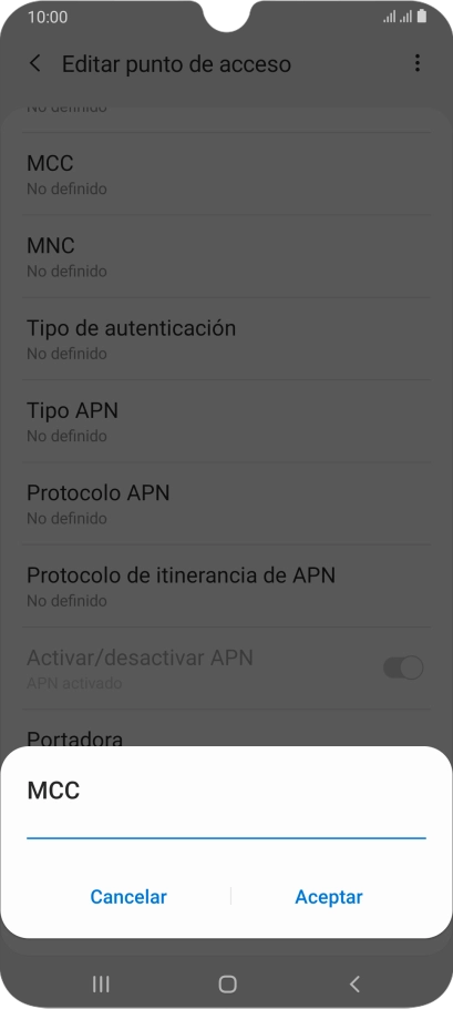 Introduce 214 y pulsa Aceptar. Introduce 214 y pulsa Aceptar.