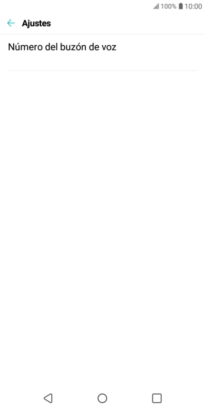 Pulsa Número del buzón de voz. Pulsa Número del buzón de voz.