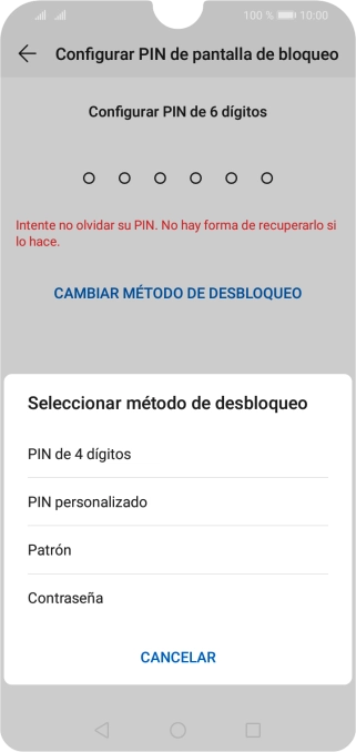 Pulsa Patrón. Pulsa Patrón.