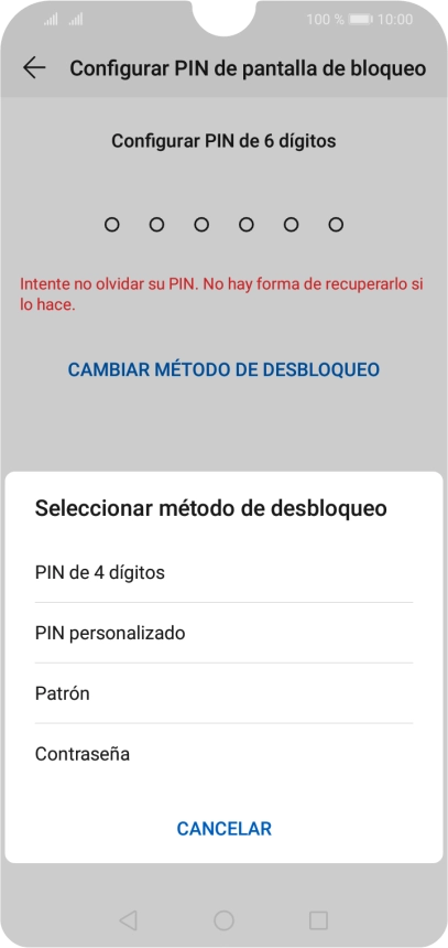 Pulsa Patrón. Pulsa Patrón.