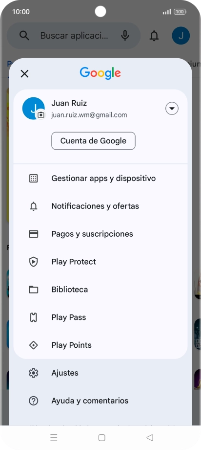 Pulsa Ajustes. Pulsa Ajustes.