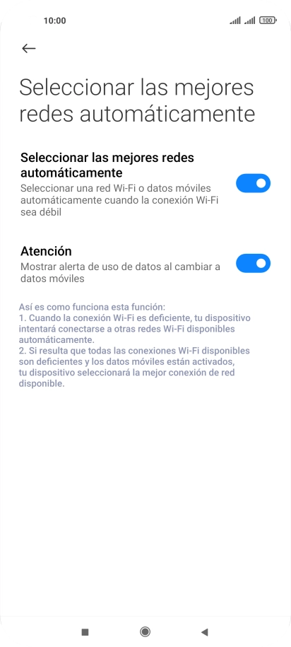 Pulsa el indicador junto a Pulsa el indicador junto a