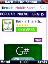 Selecciona DESCARGA. Selecciona DESCARGA.