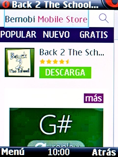 Selecciona DESCARGA. Selecciona DESCARGA.