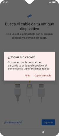 Pulsa Copiar sin cable. Pulsa Copiar sin cable.